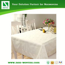 Disposable oblong plastic table cloth in China supplier